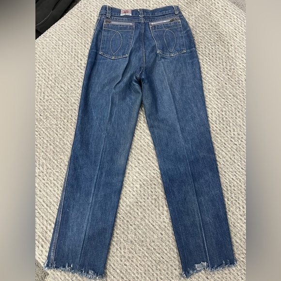 R.D. SIMPSON Women’s  Vintage Zipper Jeans(see description for details) - Picture 4 of 8
